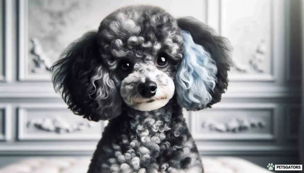 Blue Merle Mini Poodle