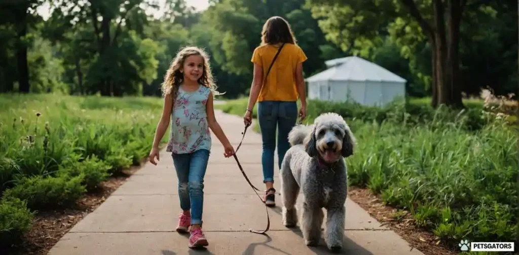 Blue Merle Standard Poodle