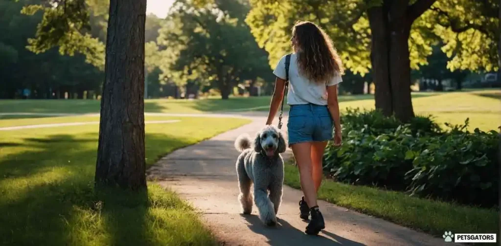 Blue Merle Standard Poodle