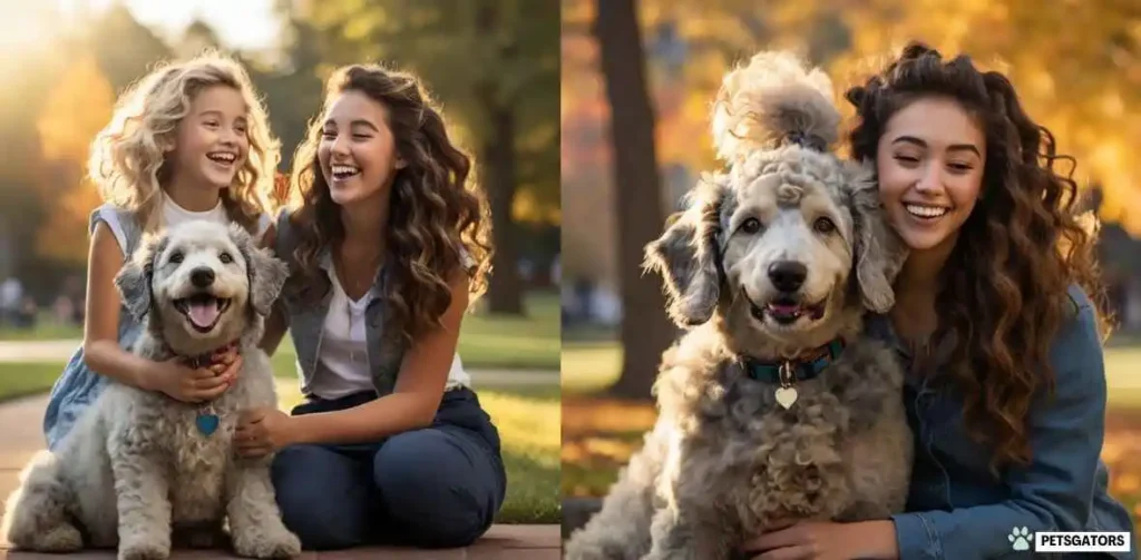 Blue Merle standard poodle