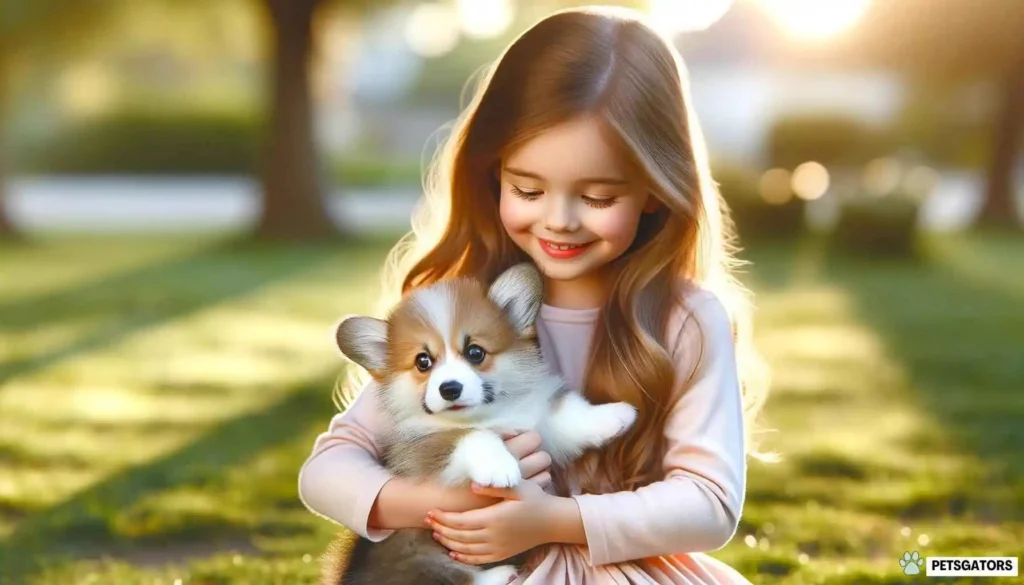 Fluffy Corgi Puppy