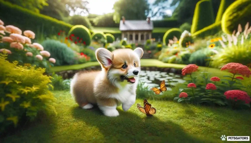 Fluffy Corgi Puppy