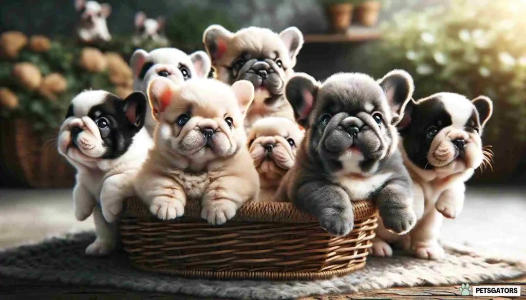 Fluffy French Bulldog Puppies