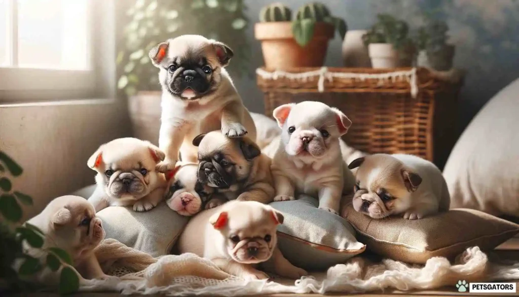 Fluffy Frenchie Puppies