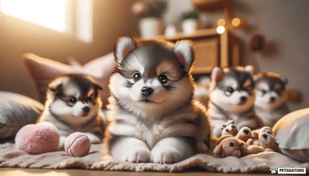 Pomsky Teacup Husky Puppies