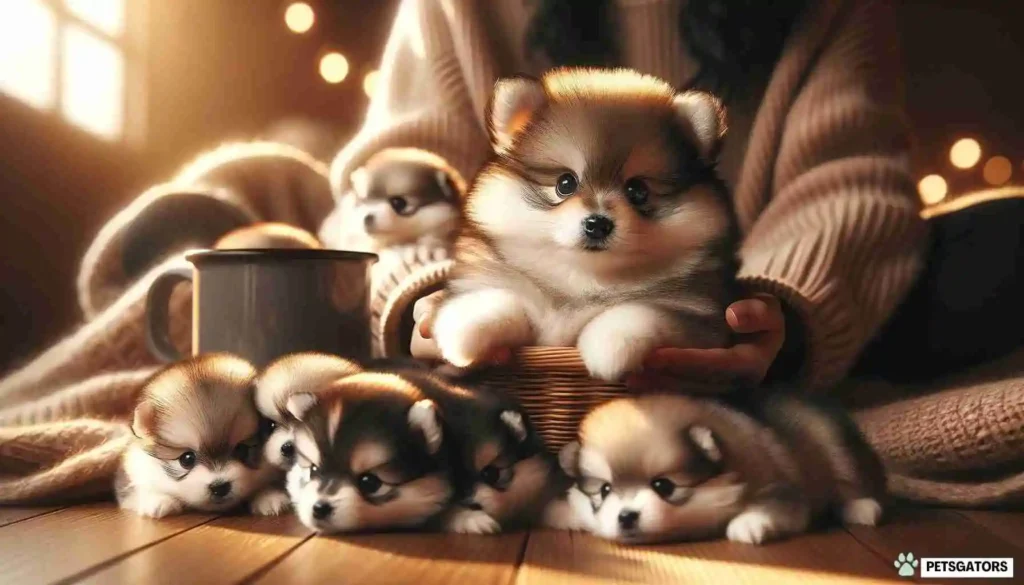 Teacup Cute Pomsky Puppies