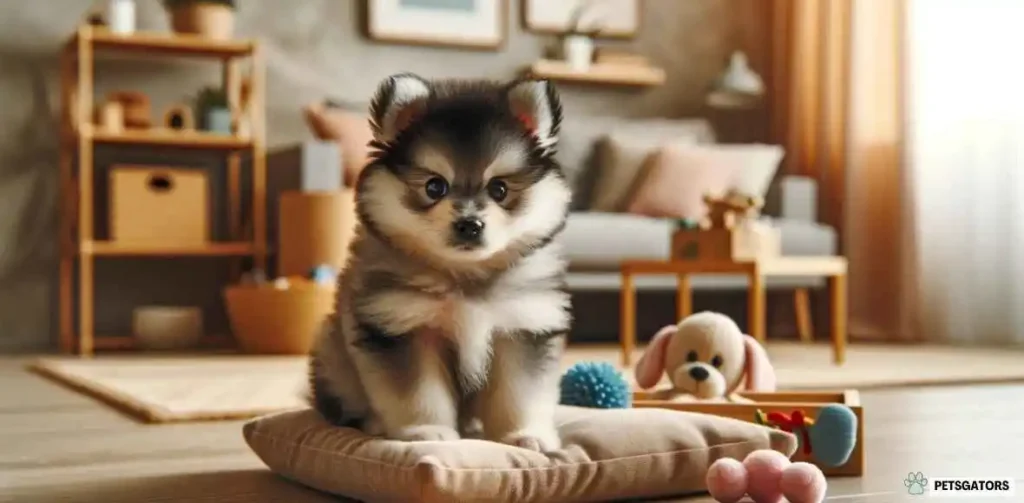 Teacup Pomsky Puppy