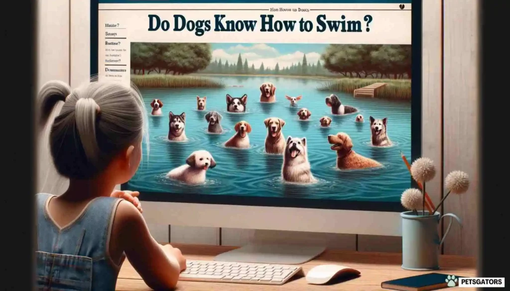 do dogs know how to swim