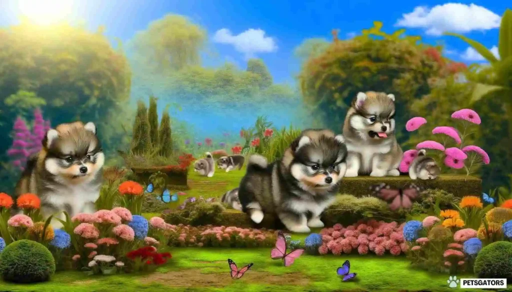 Pomsky Puppies Teacup