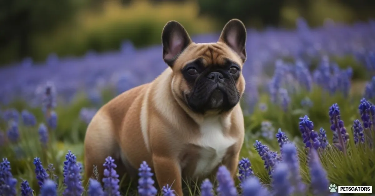 blue fluffy frenchie