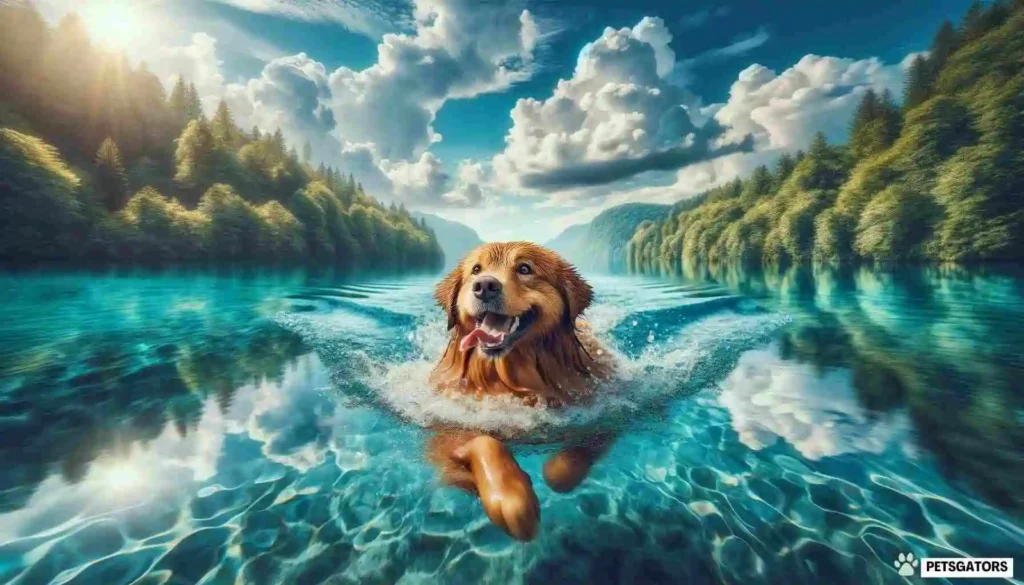 dog paddle swim