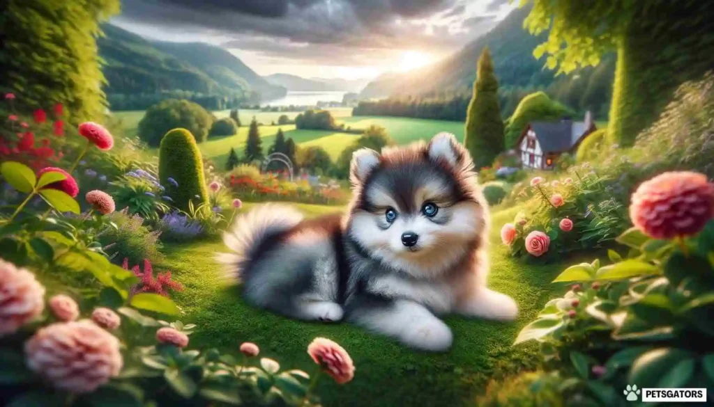 micro teacup pomsky full grown