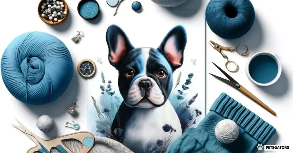 blue pied frenchie