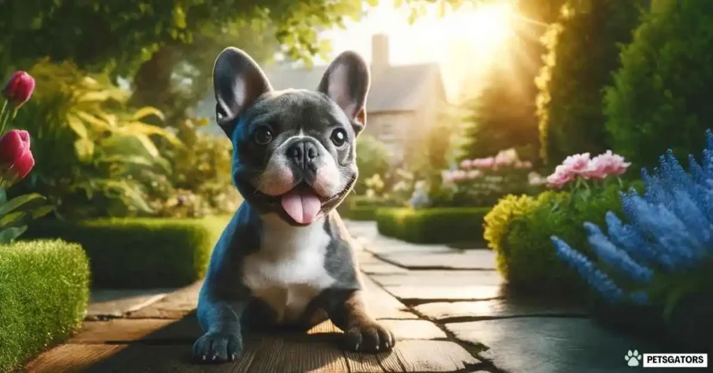 blue pied frenchie