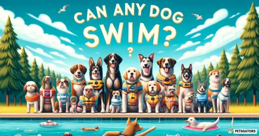 can any dog swim