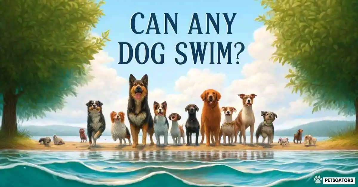 can any dog swim